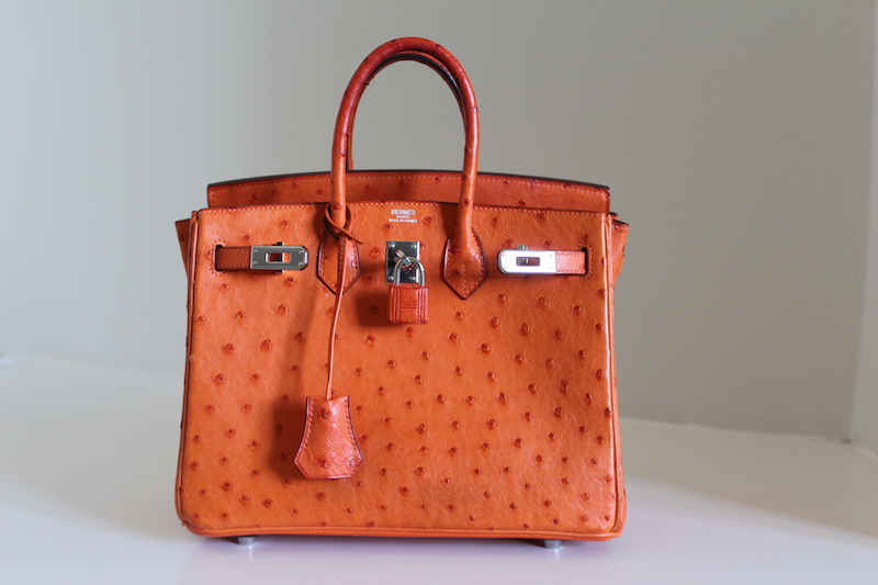 hermes bag with h in holes