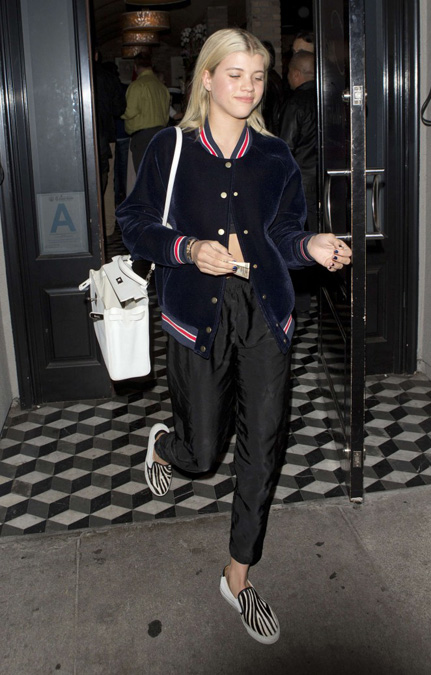 Sofia Richie x Hermès and Hilfiger: Business Casual Bag