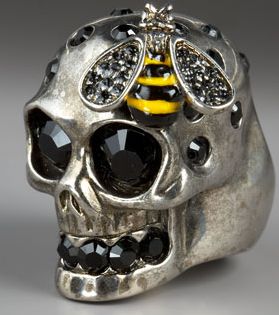 mcqueen ring skull
