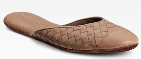 Bottega Veneta Woven Leather Slippers 