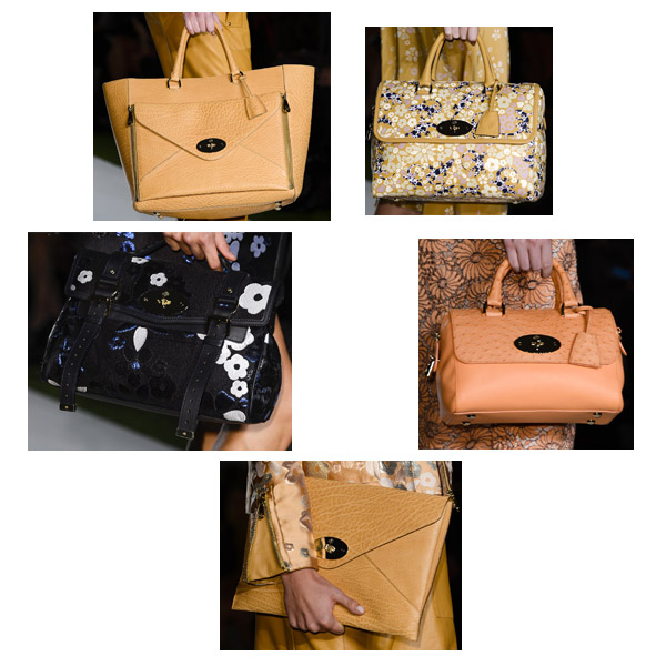 Bags from Mulberry's Spring/Summer 2013 Colelction