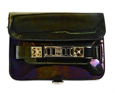 Proenza Schouler PS11 Mini Oil Slick Lea Bag