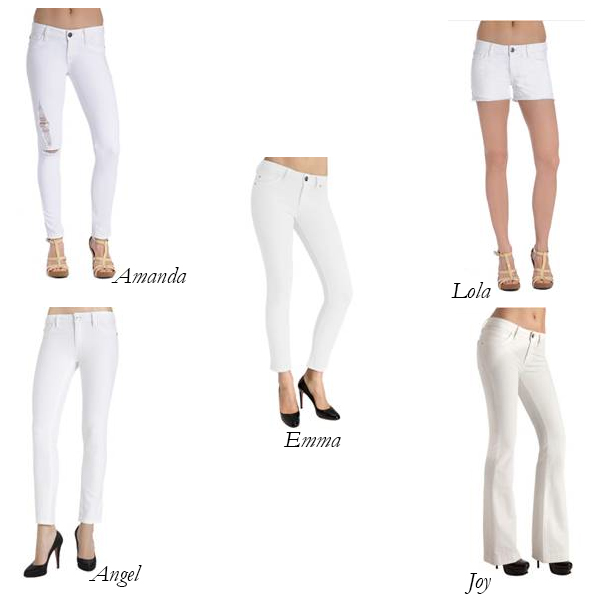 DL1961 White Jeans