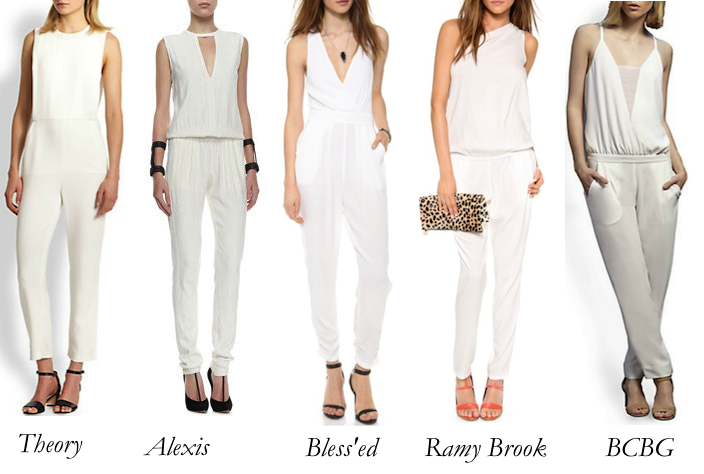 Top 5 White Jumpsuits