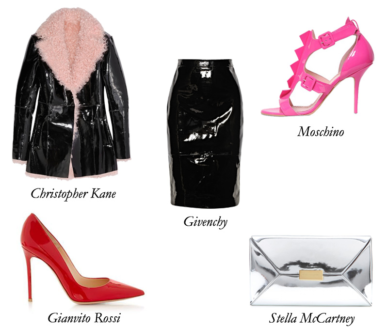 Givenchy_ChristopherKane_Moschino_GianvitoRossi_StellaMcCartney_Coat_Shoe_Sandal_Clutch_Bag_Skirt
