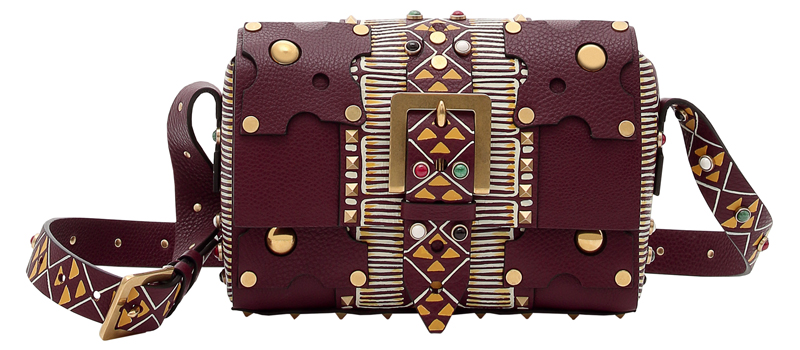 Valentino Spring ’16 Hand-Painted My Rockstud, Embellished Lock, and Laser-Cut Leather Bags